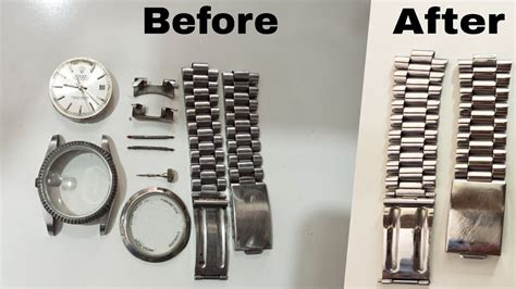 how to polish a rolex|rolex polishing problems.